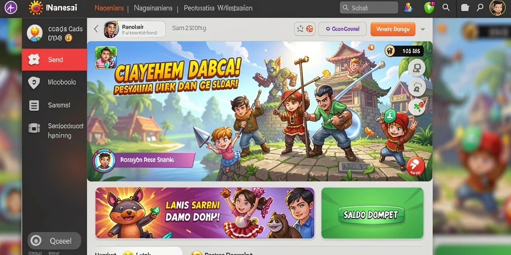 Tampilan antarmuka yang menarik dan user-friendly.