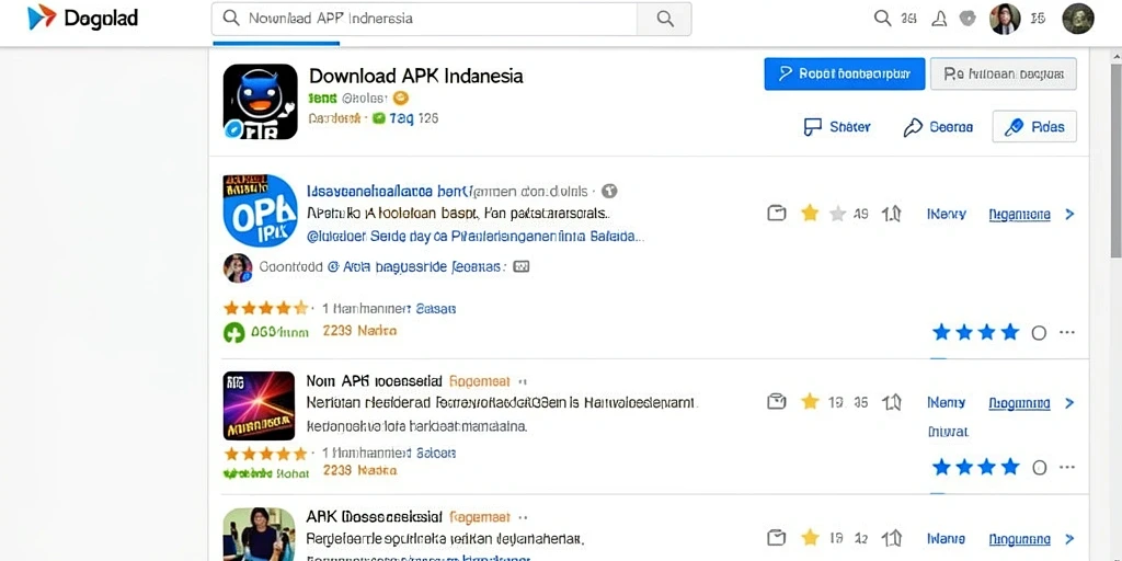 Tampilan antarmuka yang bersih dan menarik.