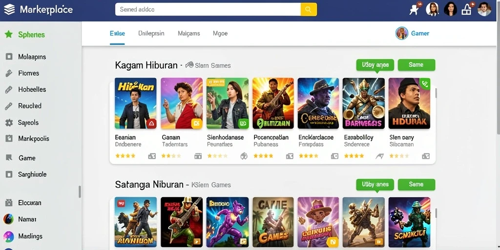 Tampilan antarmuka yang user-friendly dan menarik.