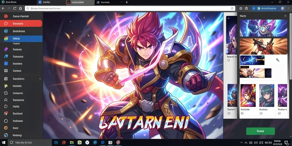 Tampilan permainan slot yang menarik dan penuh warna.