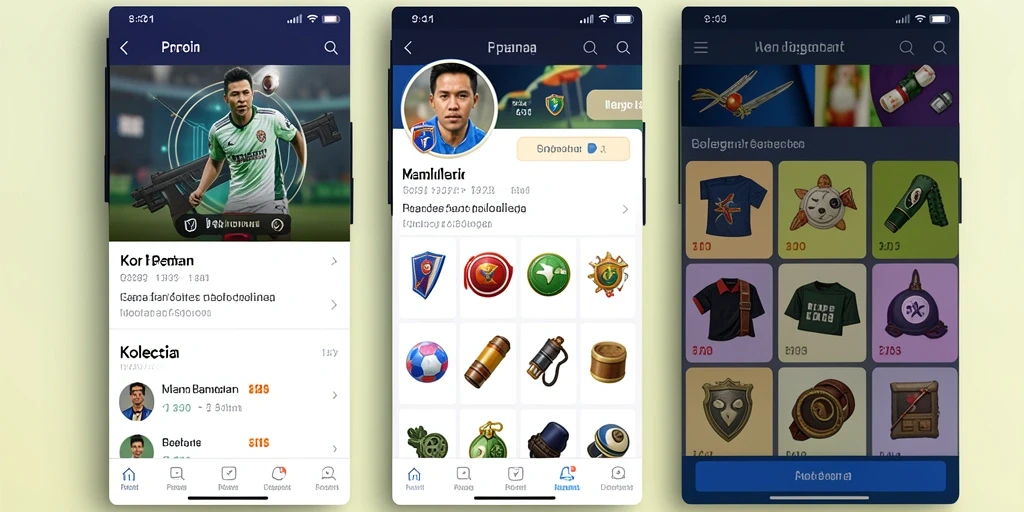Tampilan antarmuka yang menarik dan mudah dinavigasi.