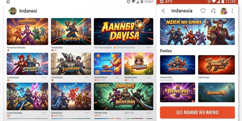Tampilan layar utama E88 yang menarik.