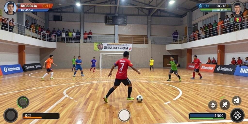 Tangkapan layar menunjukkan gameplay seru di HARAPJP.