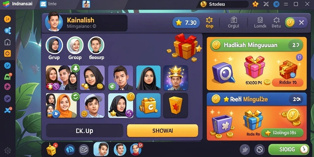Tampilan antarmuka yang menarik dan mudah digunakan.