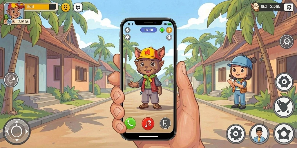 Tampilan utama OMUTOGEL yang menarik dan intuitif.