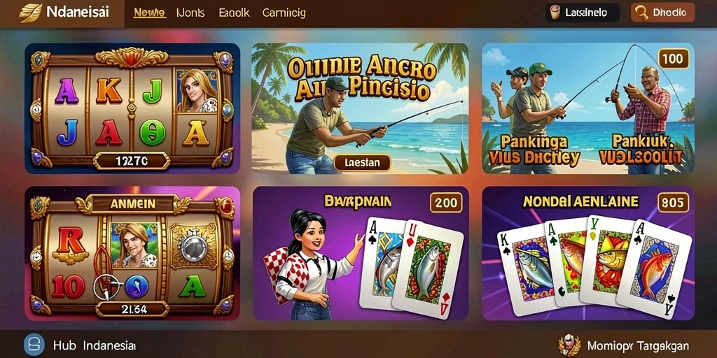 Screenshot menampilkan antarmuka permainan yang menarik.