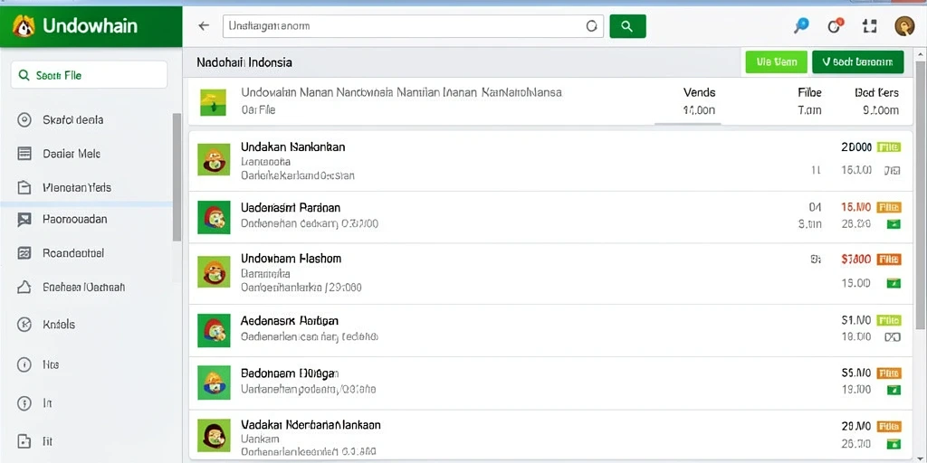 Tampilan antarmuka yang user-friendly dan menarik.